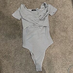 SHEIN Striped Bodysuit